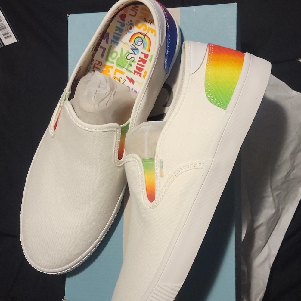 TOMS Baja White Unity Canvas